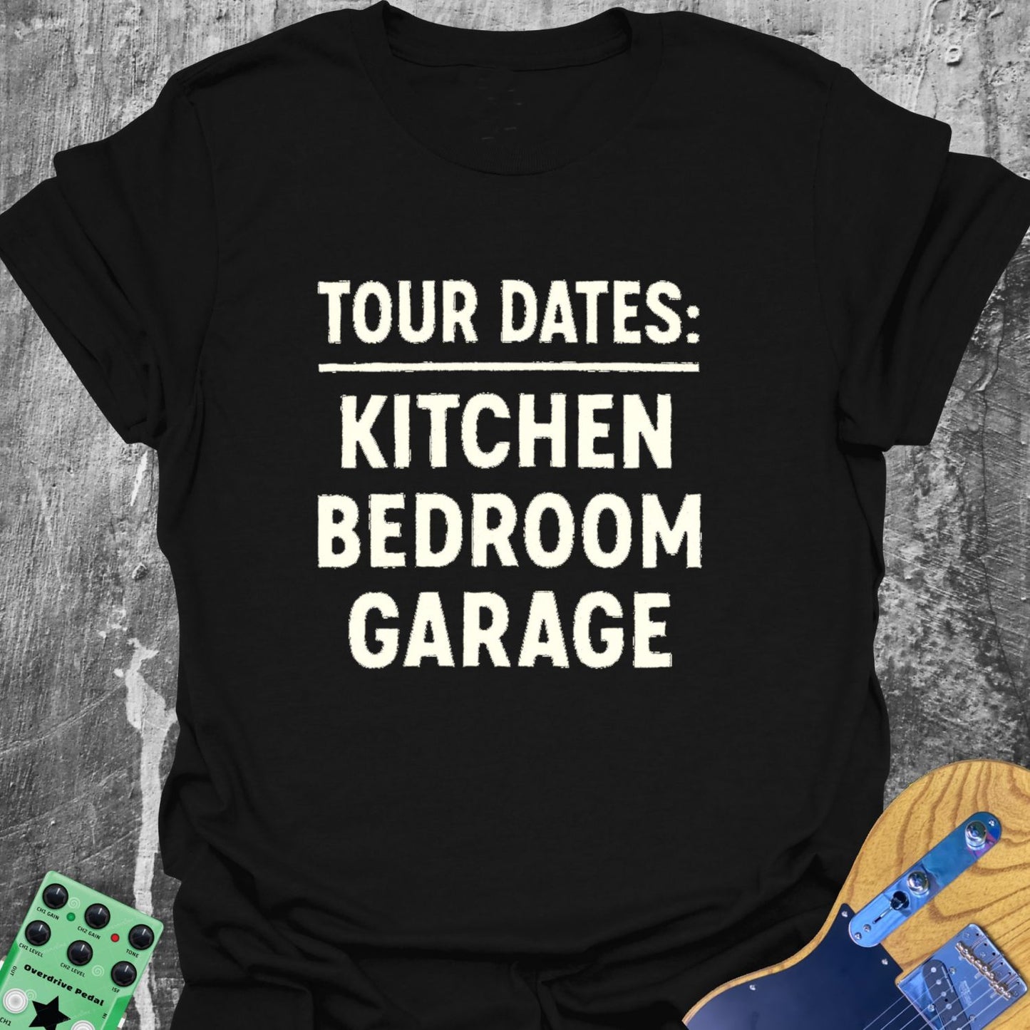 Tour Dates Guitarist T-Shirt