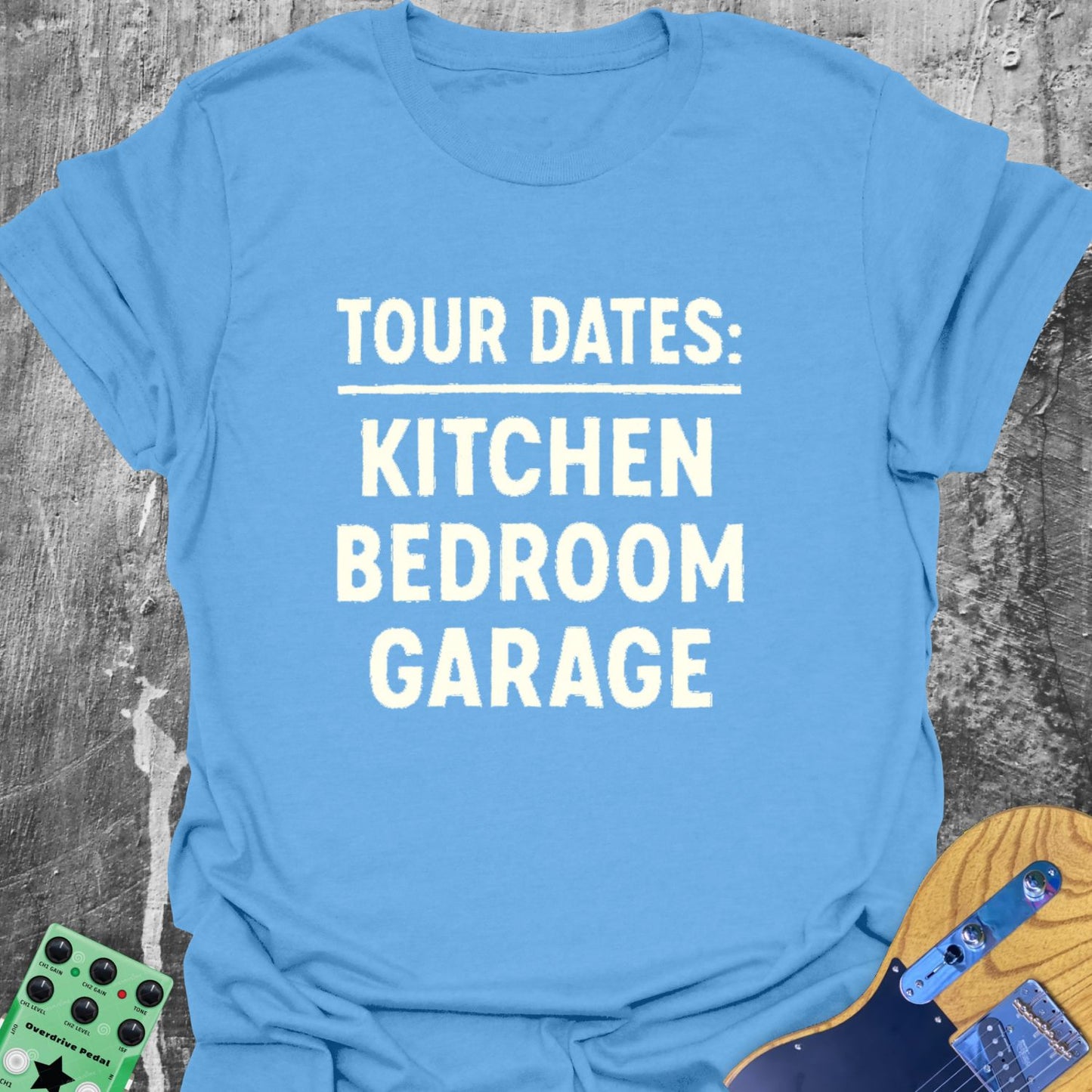 Tour Dates Guitarist T-Shirt