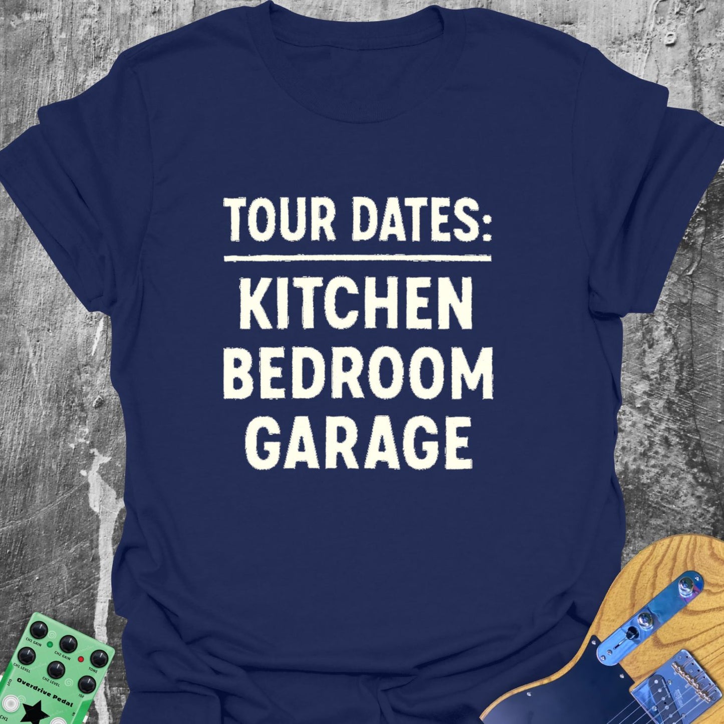 Tour Dates Guitarist T-Shirt