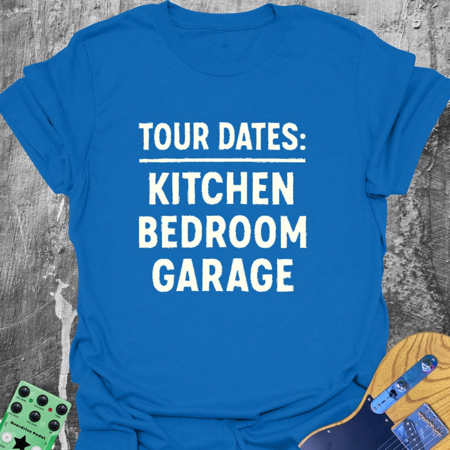 Tour Dates Guitarist T-Shirt