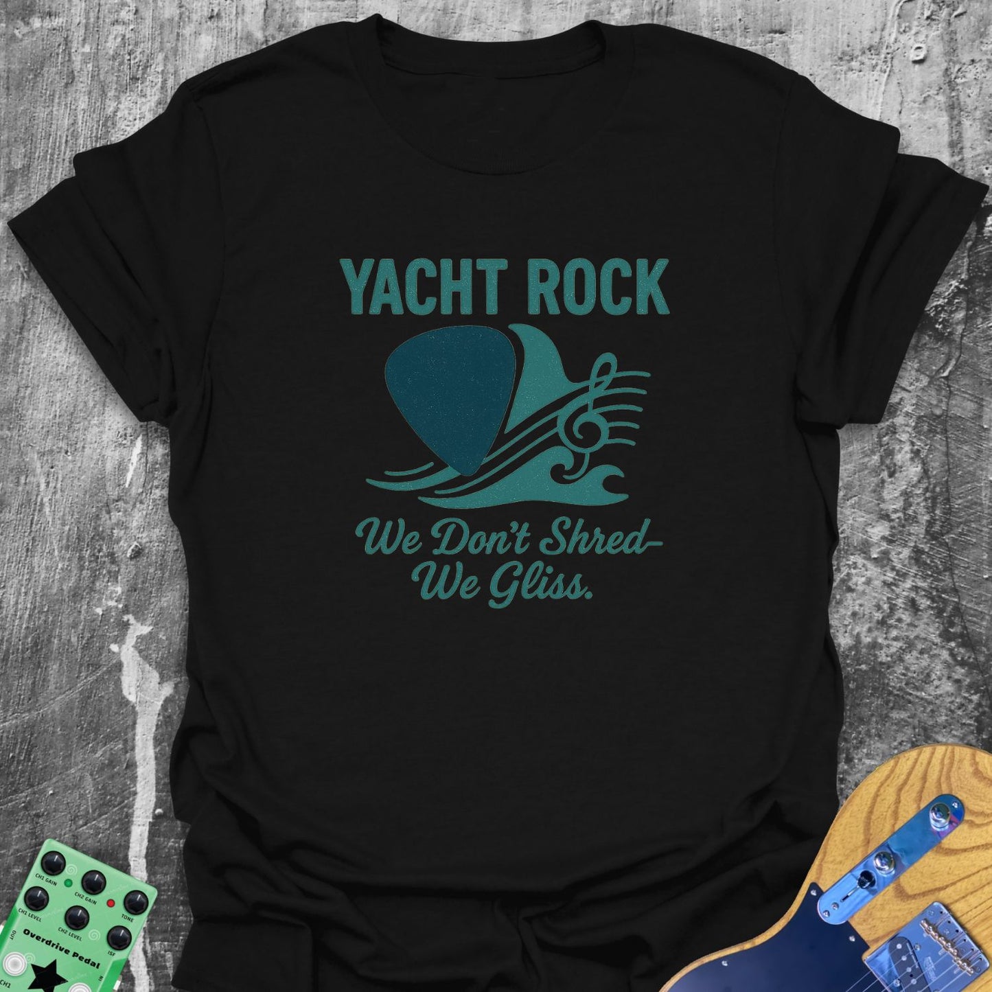 Yacht Rock Gliss and Shred Tee