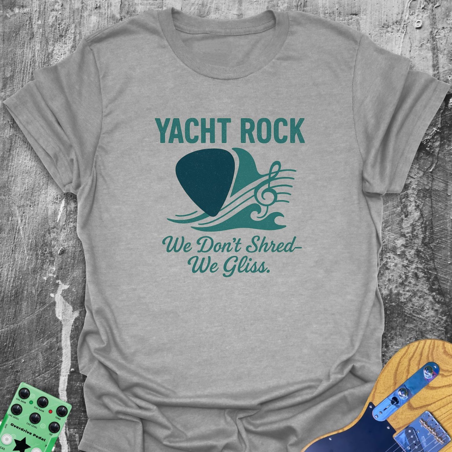 Yacht Rock Gliss and Shred Tee