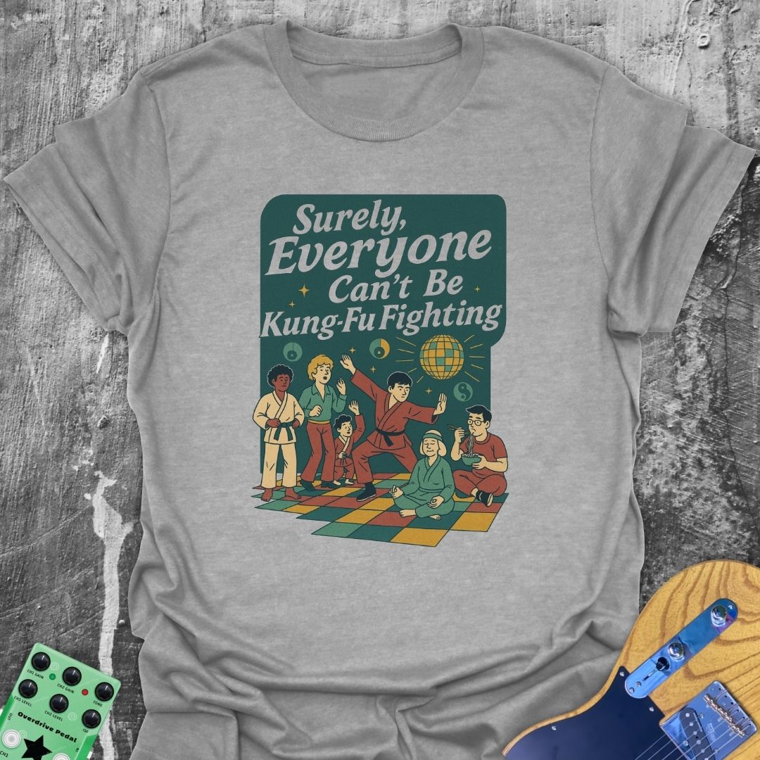 Kung Fu Fighting Music Tee