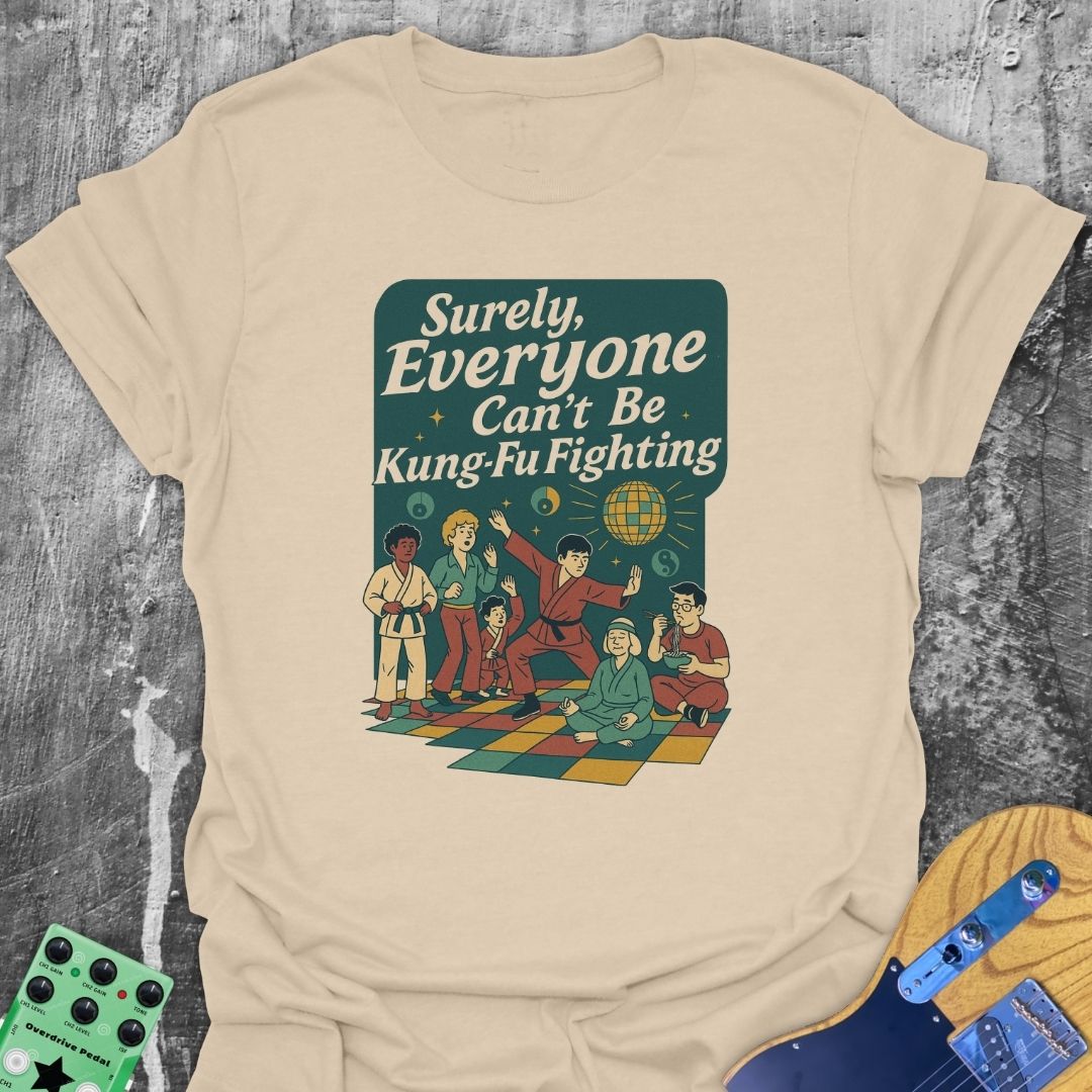 Kung Fu Fighting Music Tee