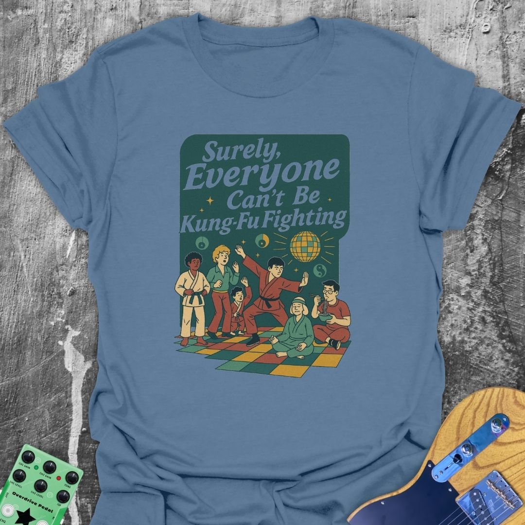 Kung Fu Fighting Music Tee
