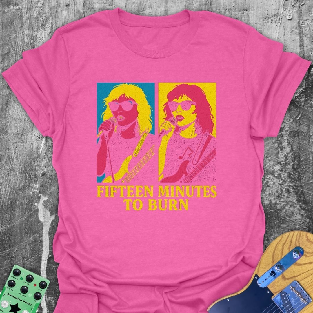 Fifteen Minutes Music Tee