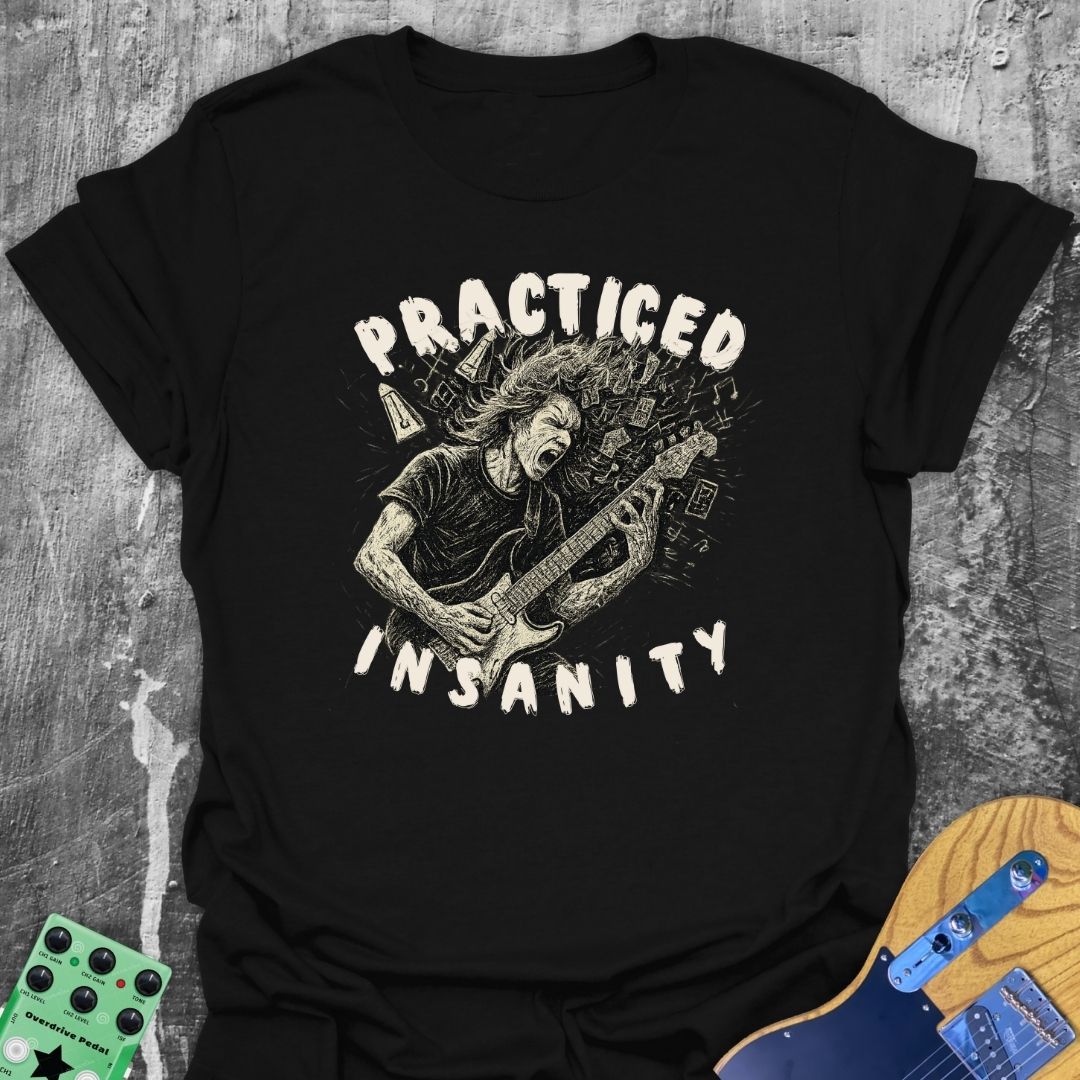 Practiced Insanity Music Tee