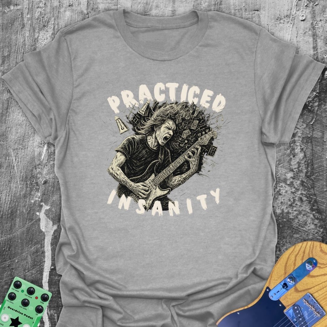 Practiced Insanity Music Tee