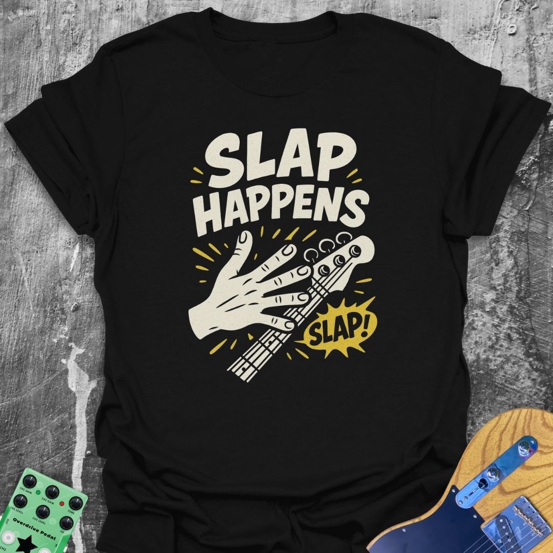 Slap Happens Music Tee