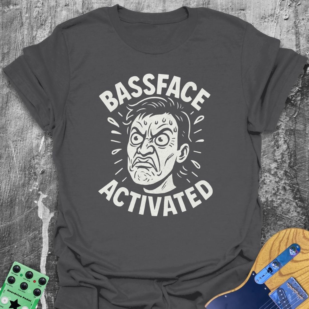 Bass Face Activated Music Tee