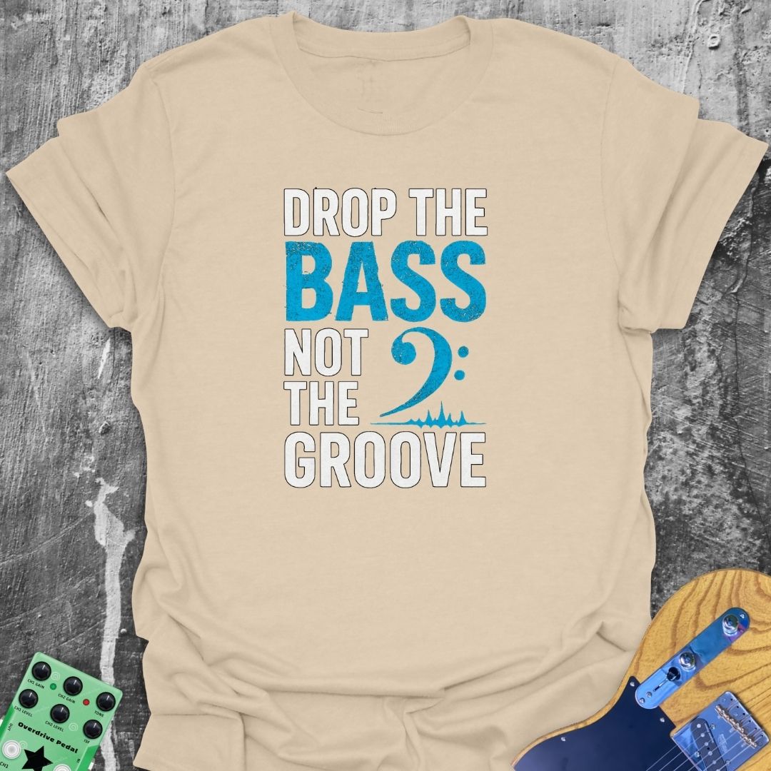 Drop The Bass Music Tee