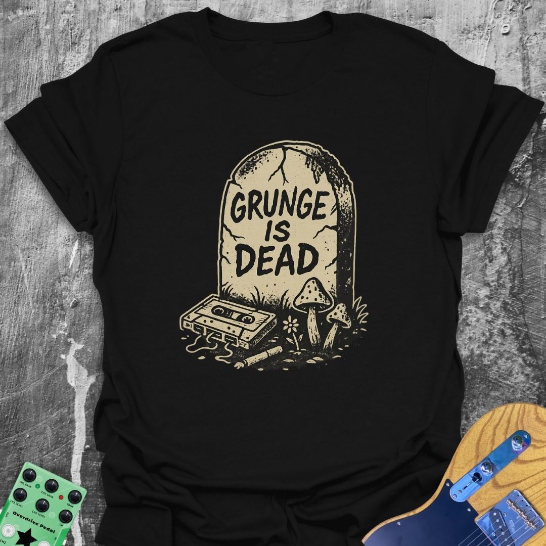 Grunge Is Dead Music Tee