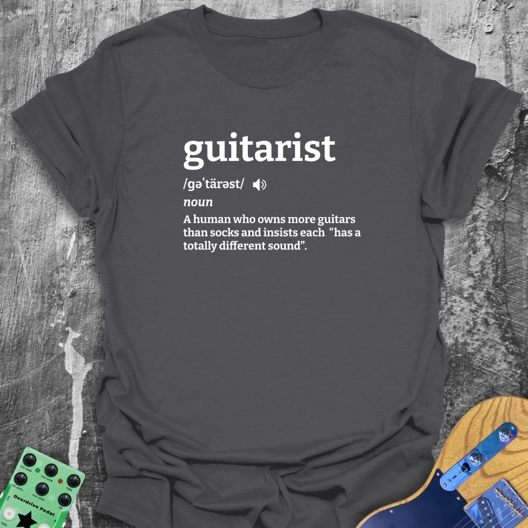 Guitarist Definition Tee