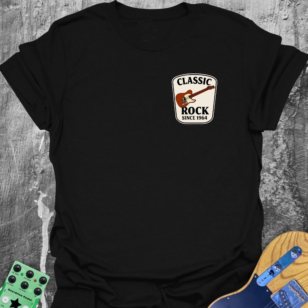 Classic Rock Badge Music Tee