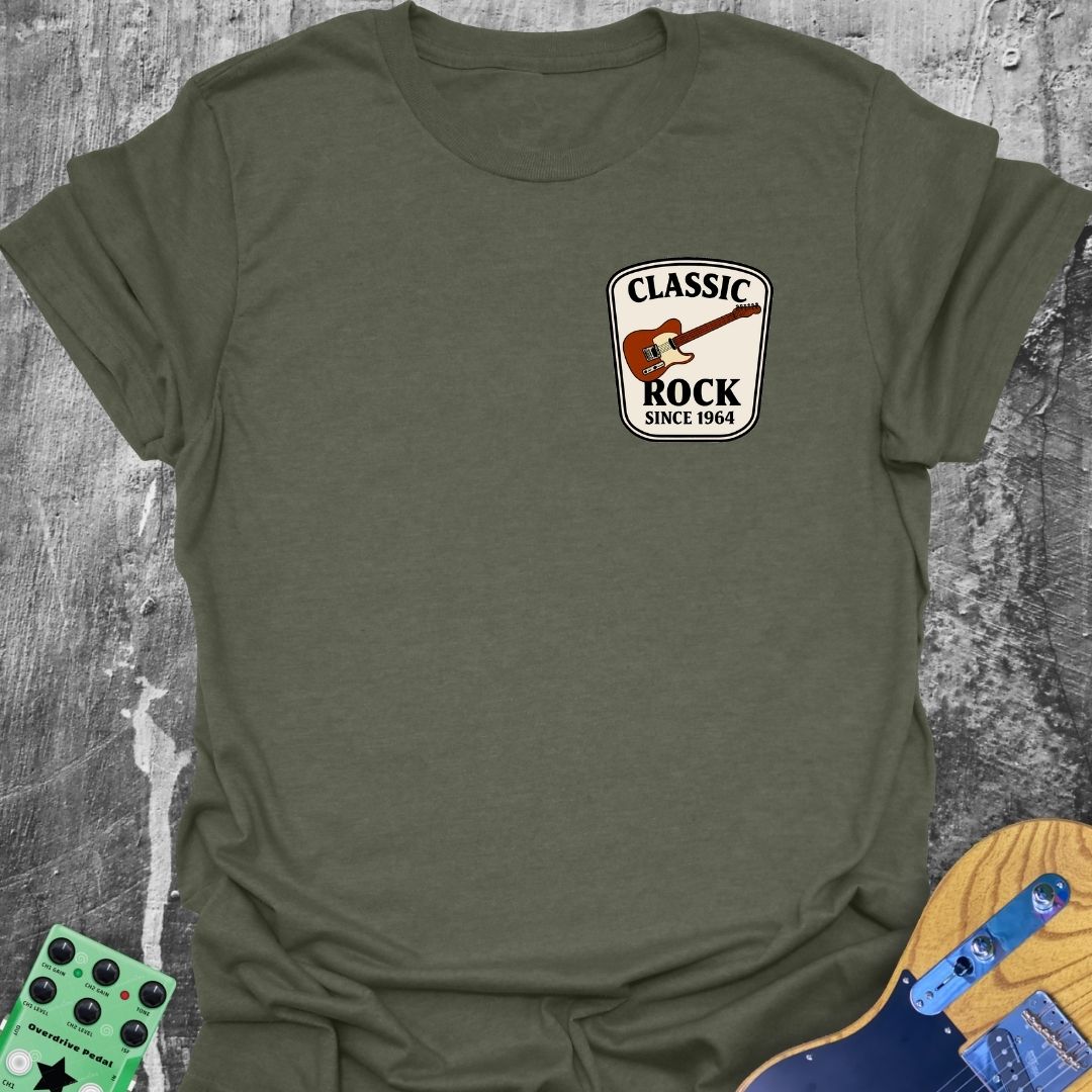 Classic Rock Badge Music Tee