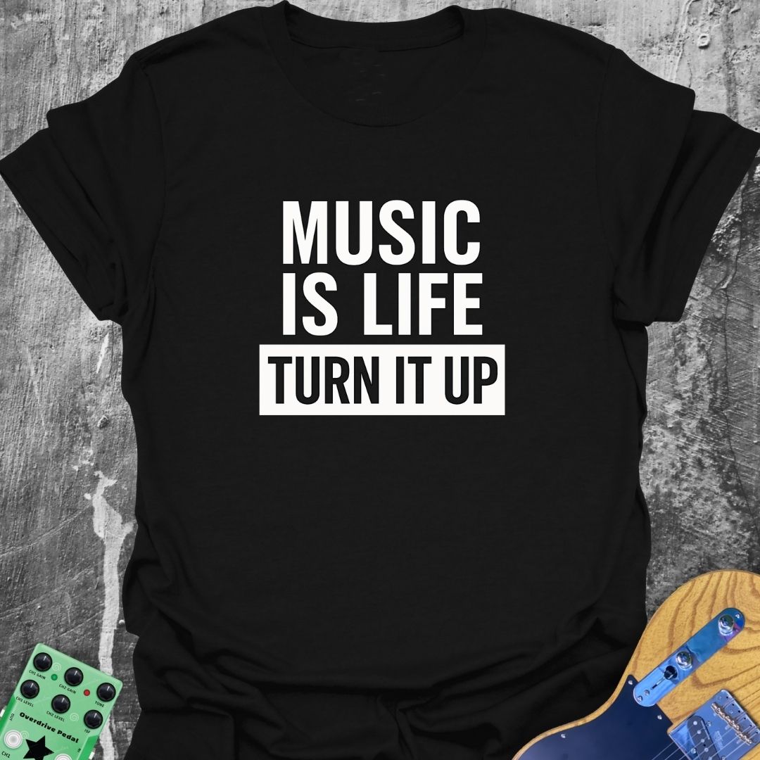 Music Is Life Music Tee