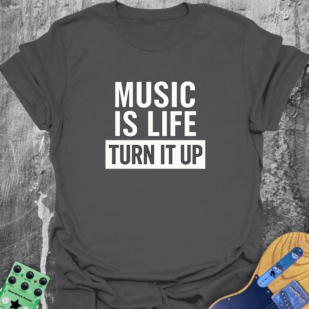 Music Is Life Music Tee