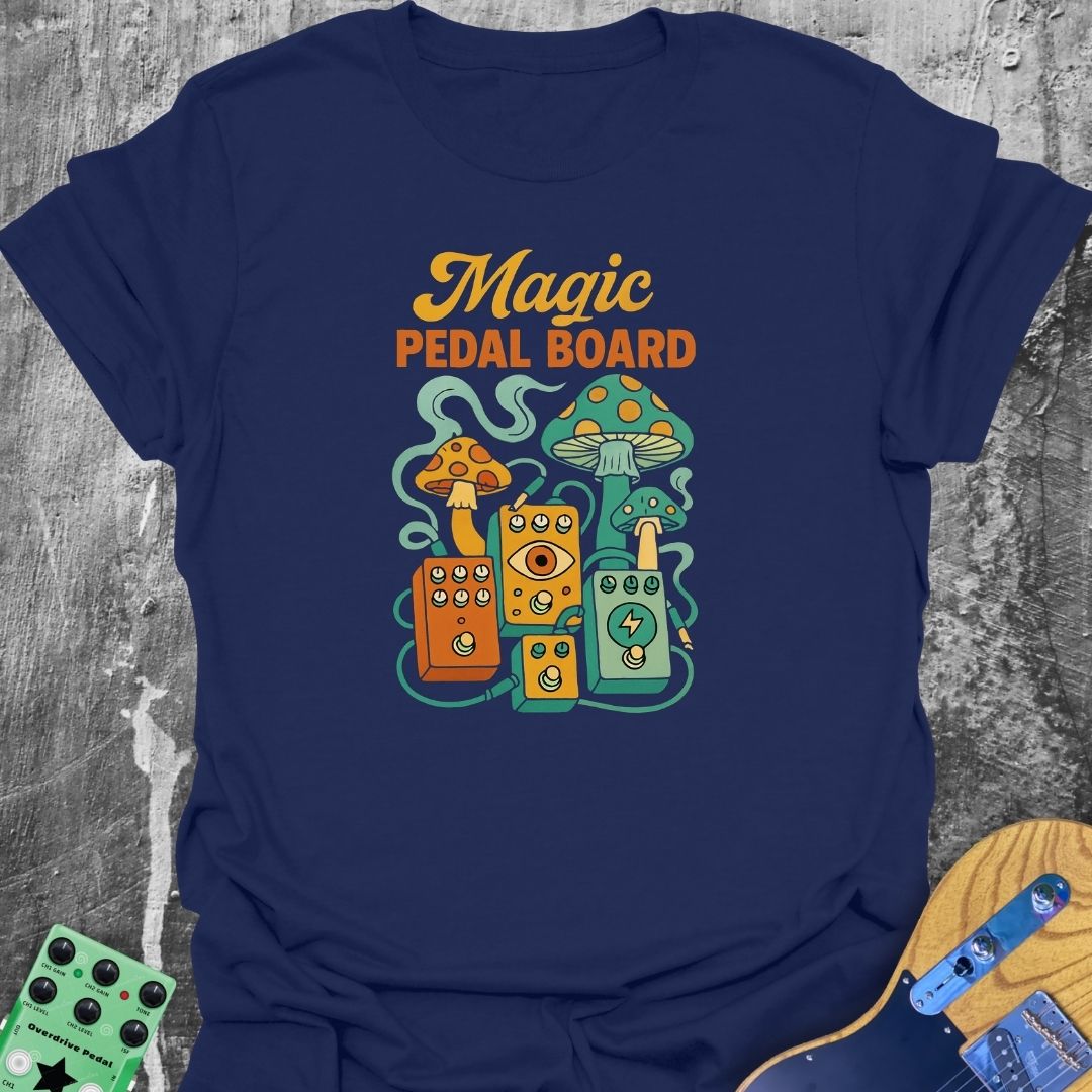 Magic Pedal Board Music Tee