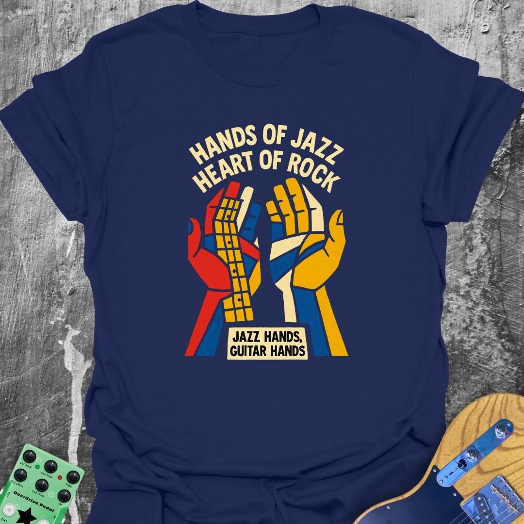 Hands of Jazz Music Tee