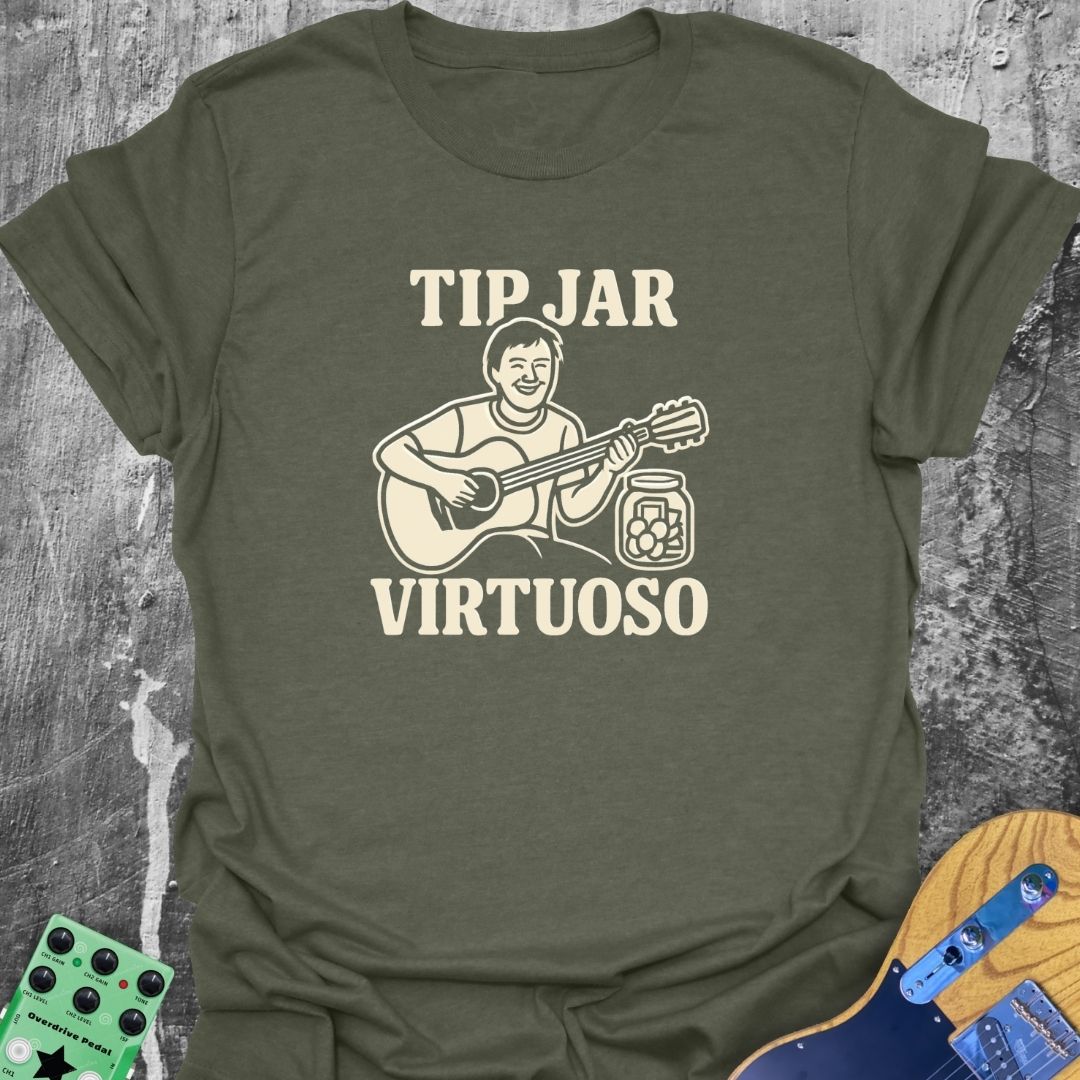Tip Jar Virtuoso Music Tee