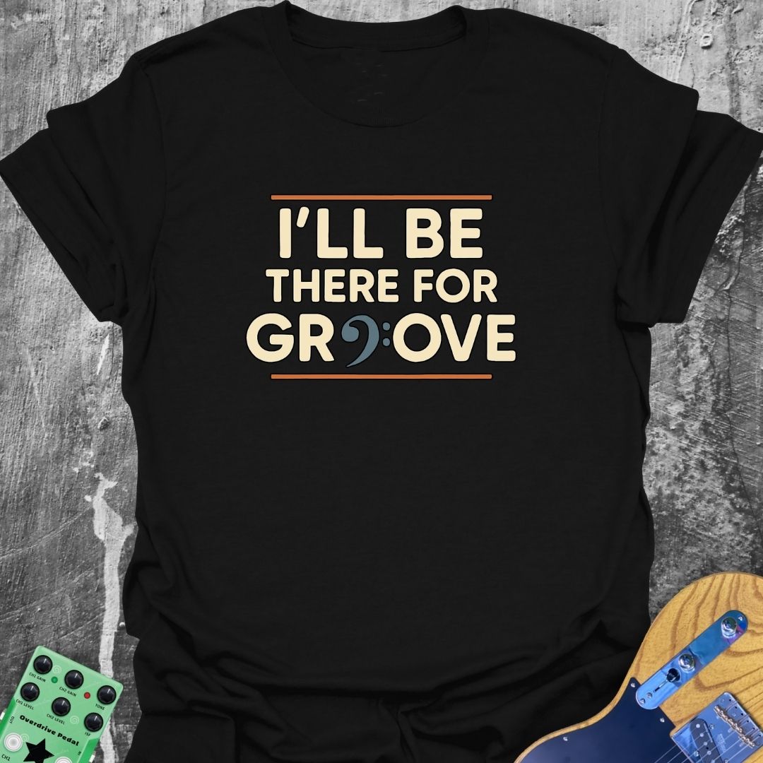 Groovy Bass Vibes Music Tee