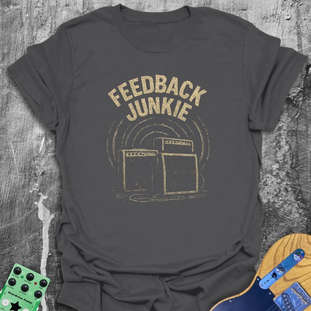 Feedback Junkie Music Tee