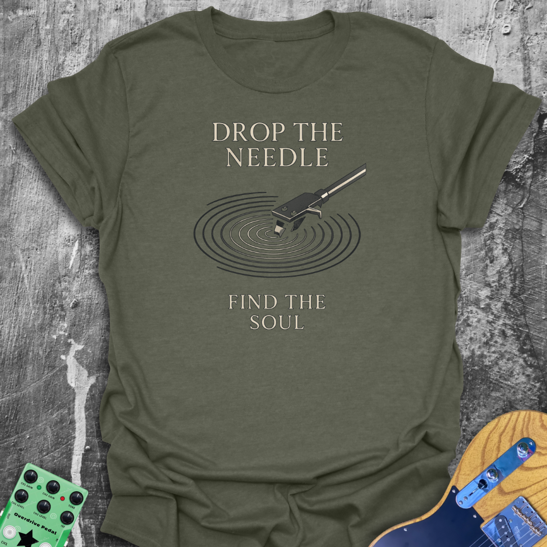 Drop The Needle Music Tee