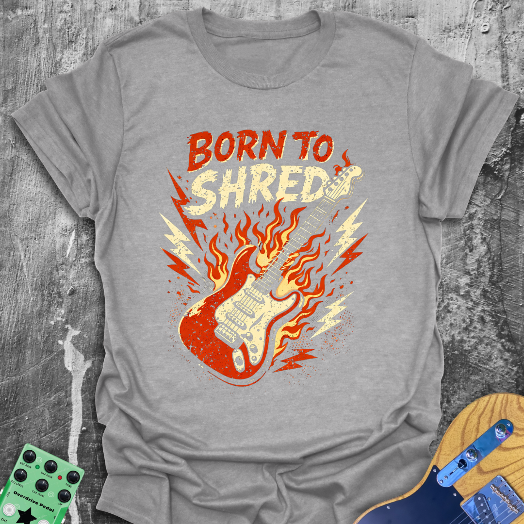Born To Shred Music Tee