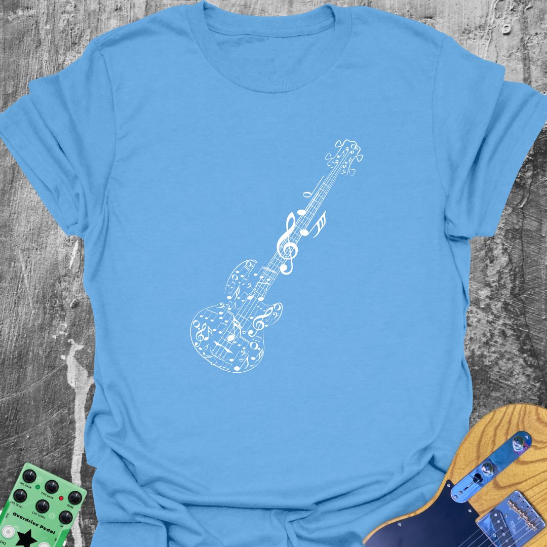Bass Guitar Notes T-Shirt