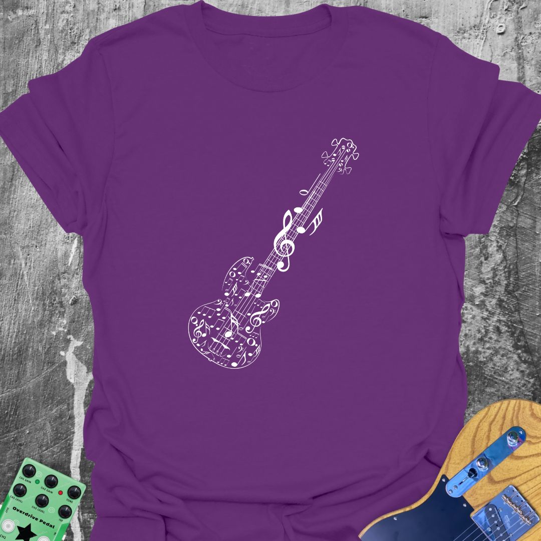 Bass Guitar Notes T-Shirt