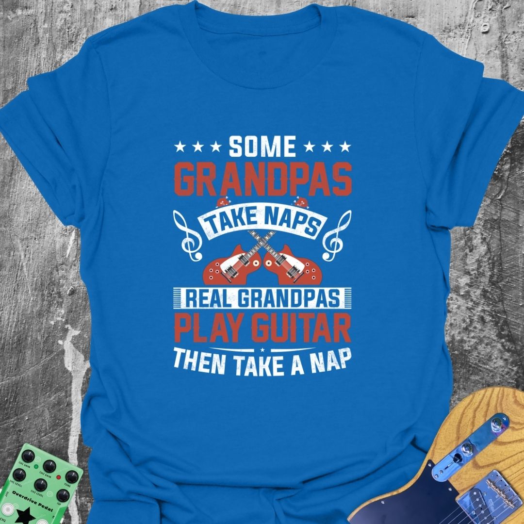 Real Grandpas Play Guitar Tee