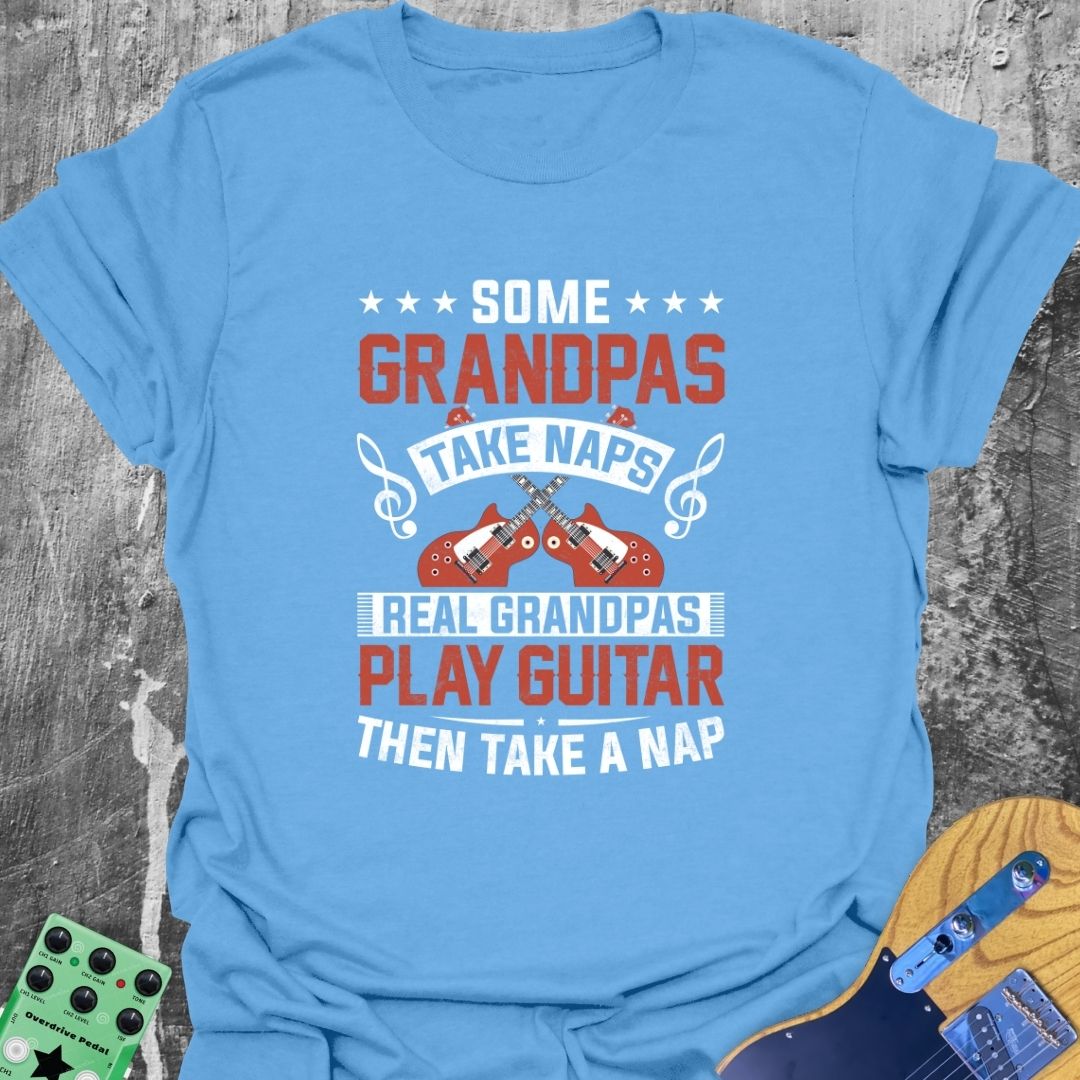 Real Grandpas Play Guitar Tee