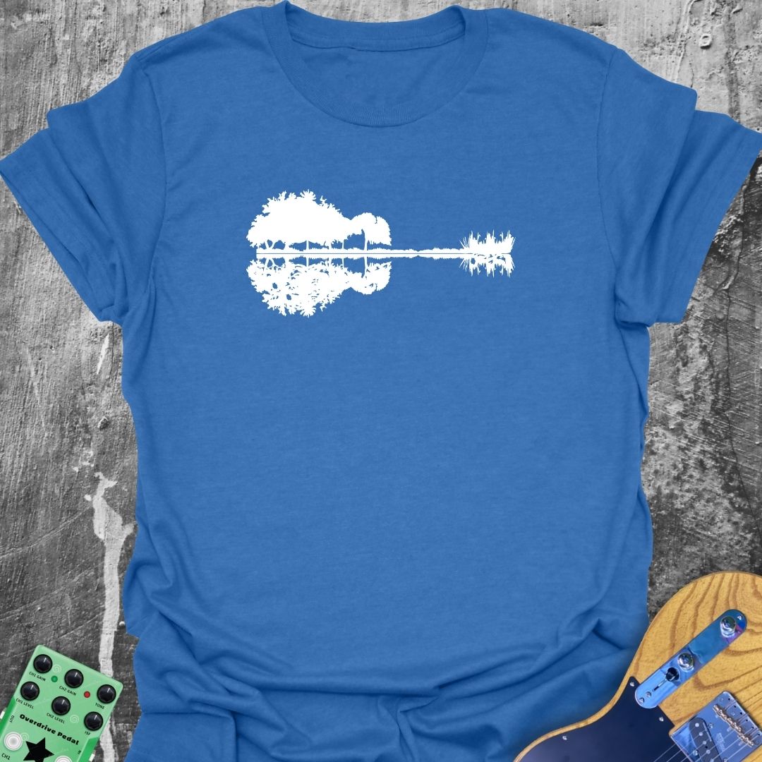 Guitar Nature Forest T-Shirt