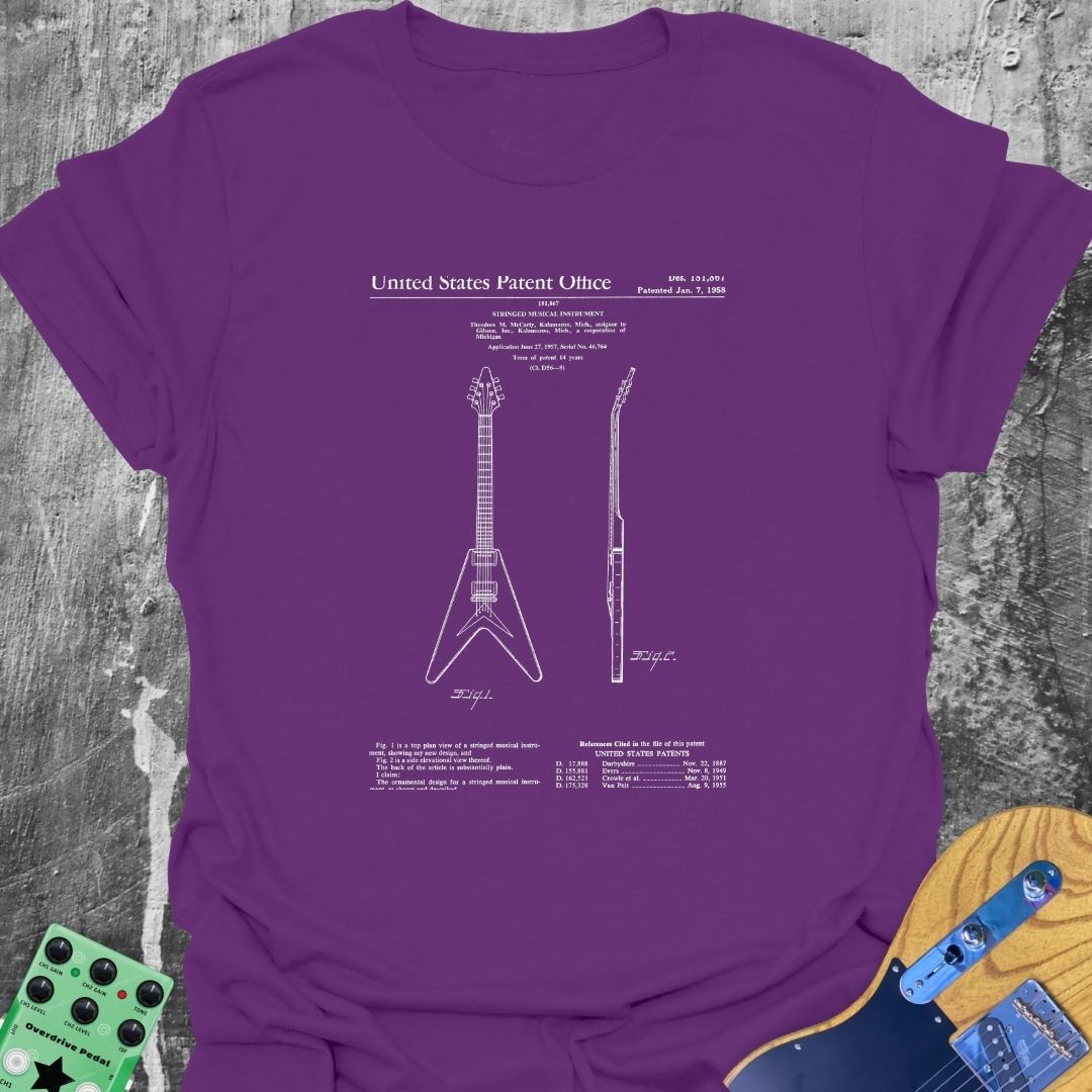 Guitar Patent T-Shirt