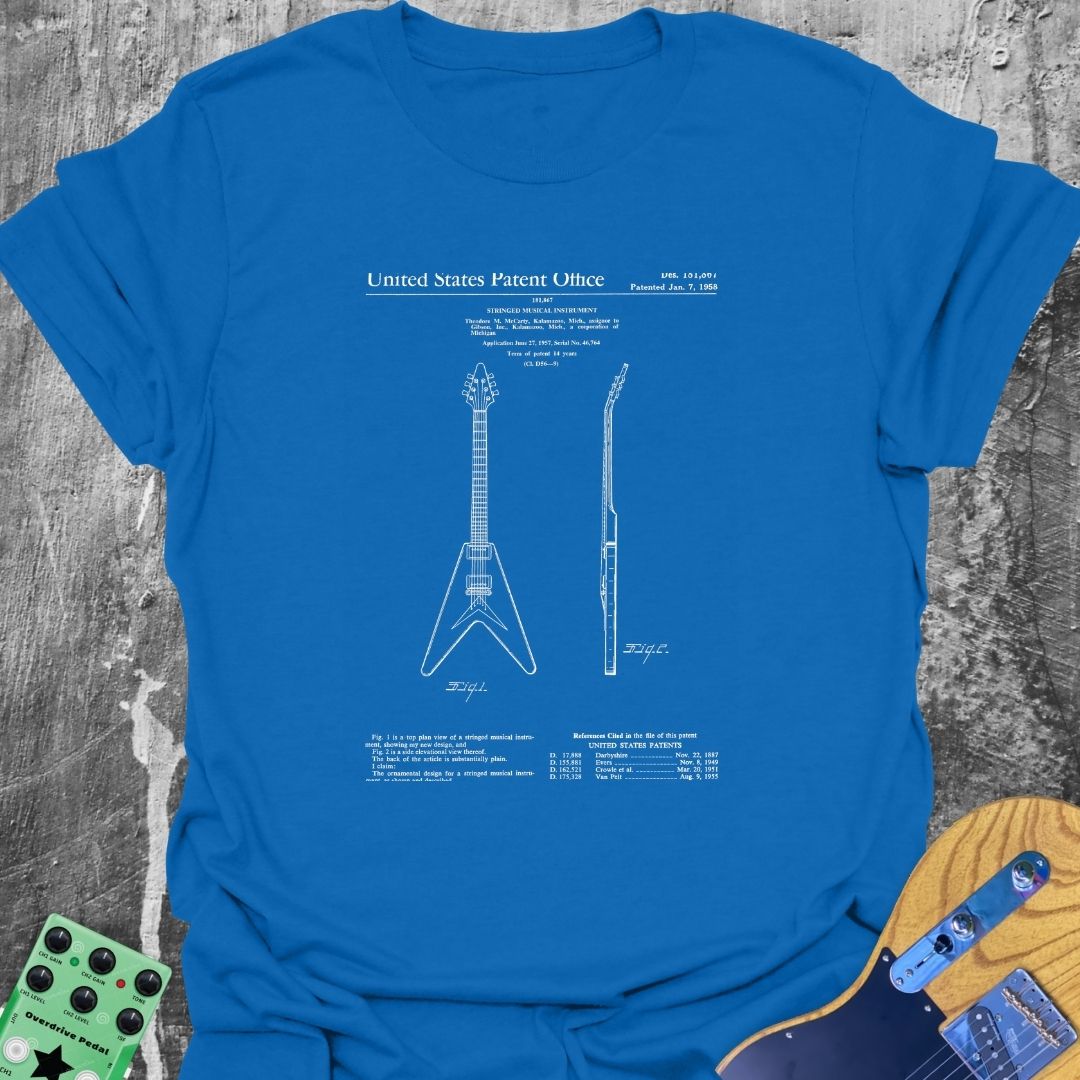 Guitar Patent T-Shirt
