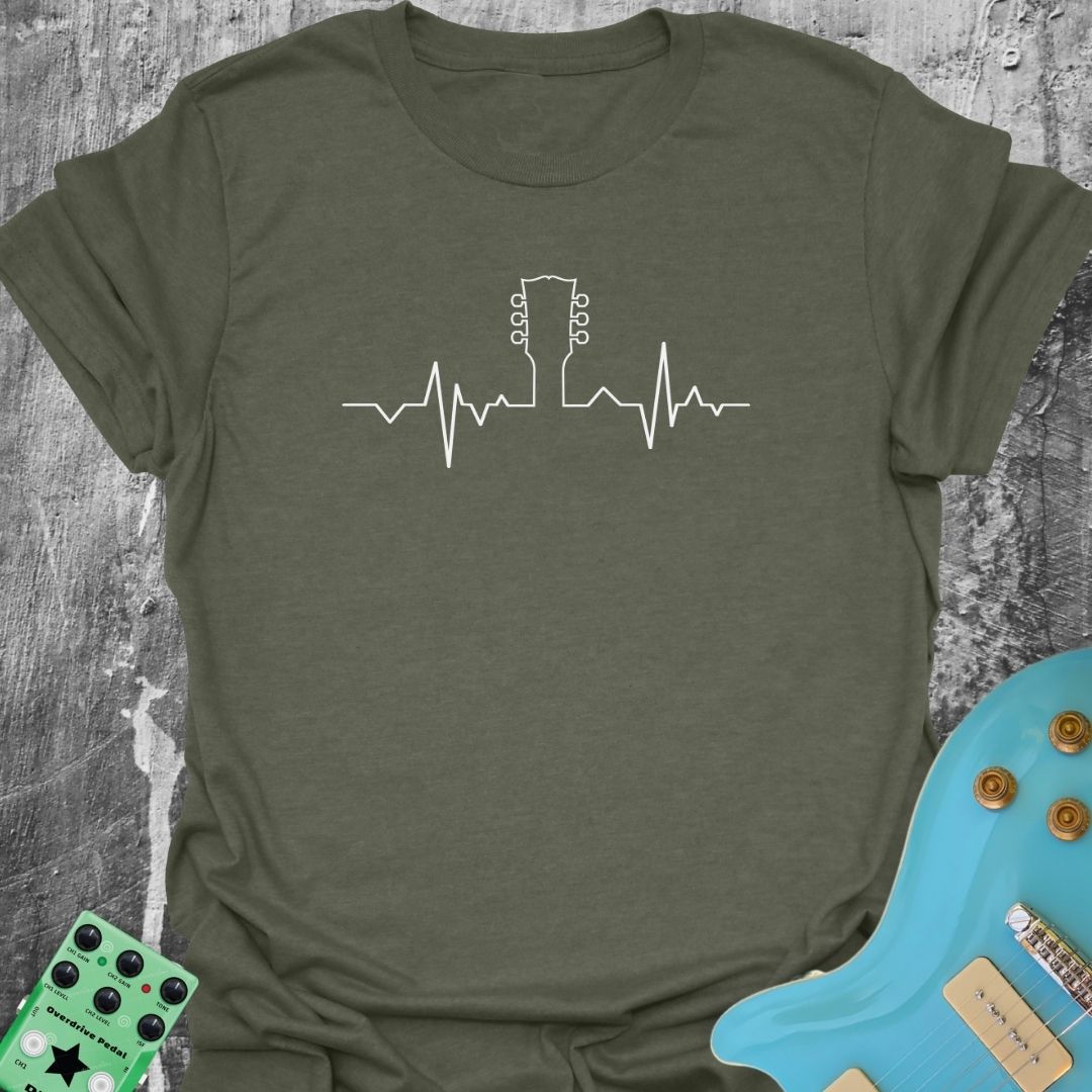 Guitar Heartbeat T-Shirt