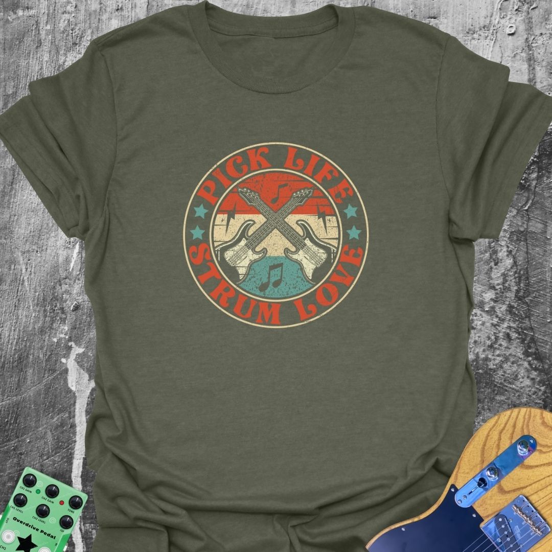 Pick Life Strum Love T-Shirt