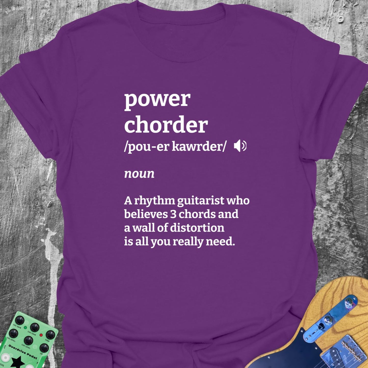 Power Chorder Tee
