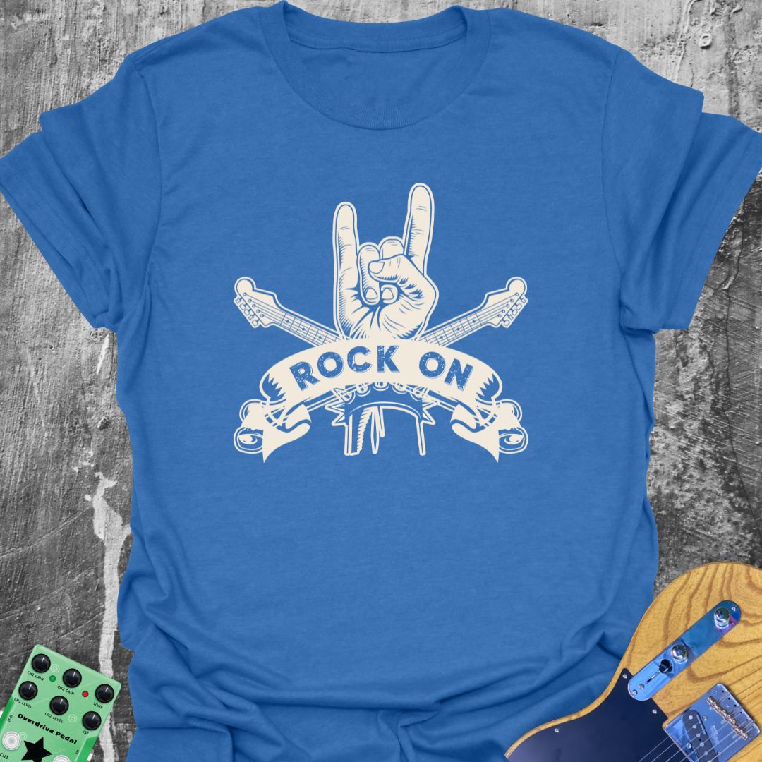 Rock On Horns! Tee
