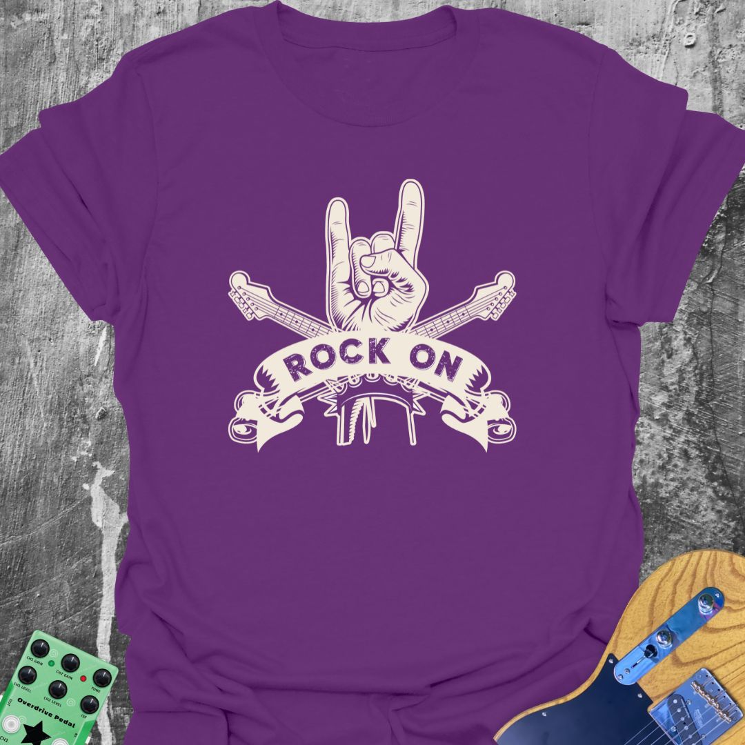Rock On Horns! Tee