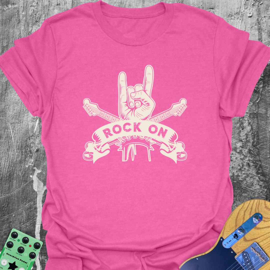Rock On Horns! Tee