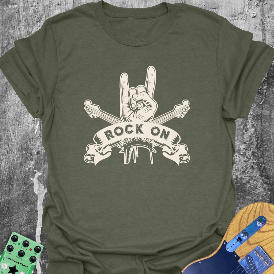 Rock On Horns! Tee