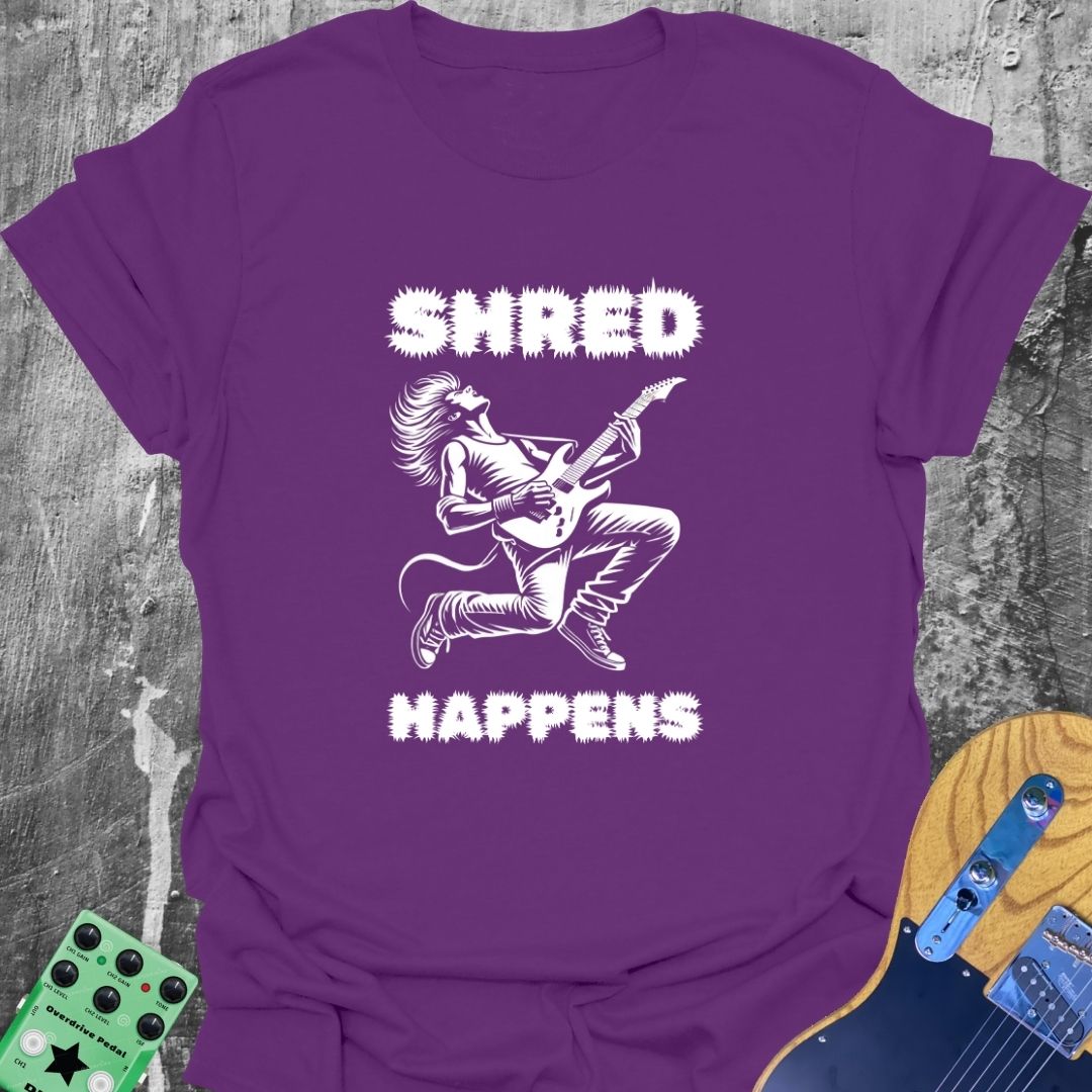 Shred Happens - Guitarist T-Shirt