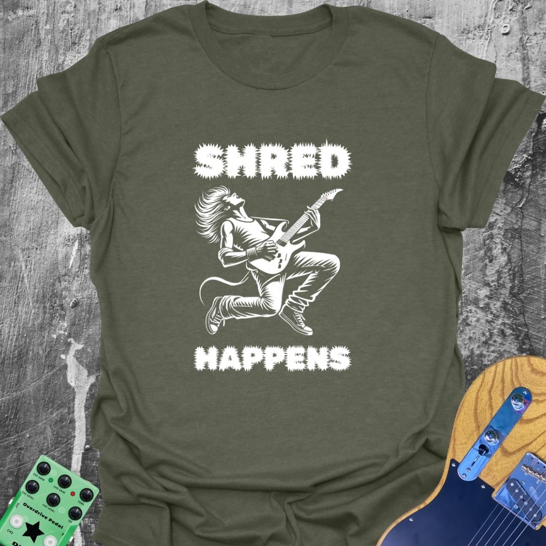 Shred Happens - Guitarist T-Shirt