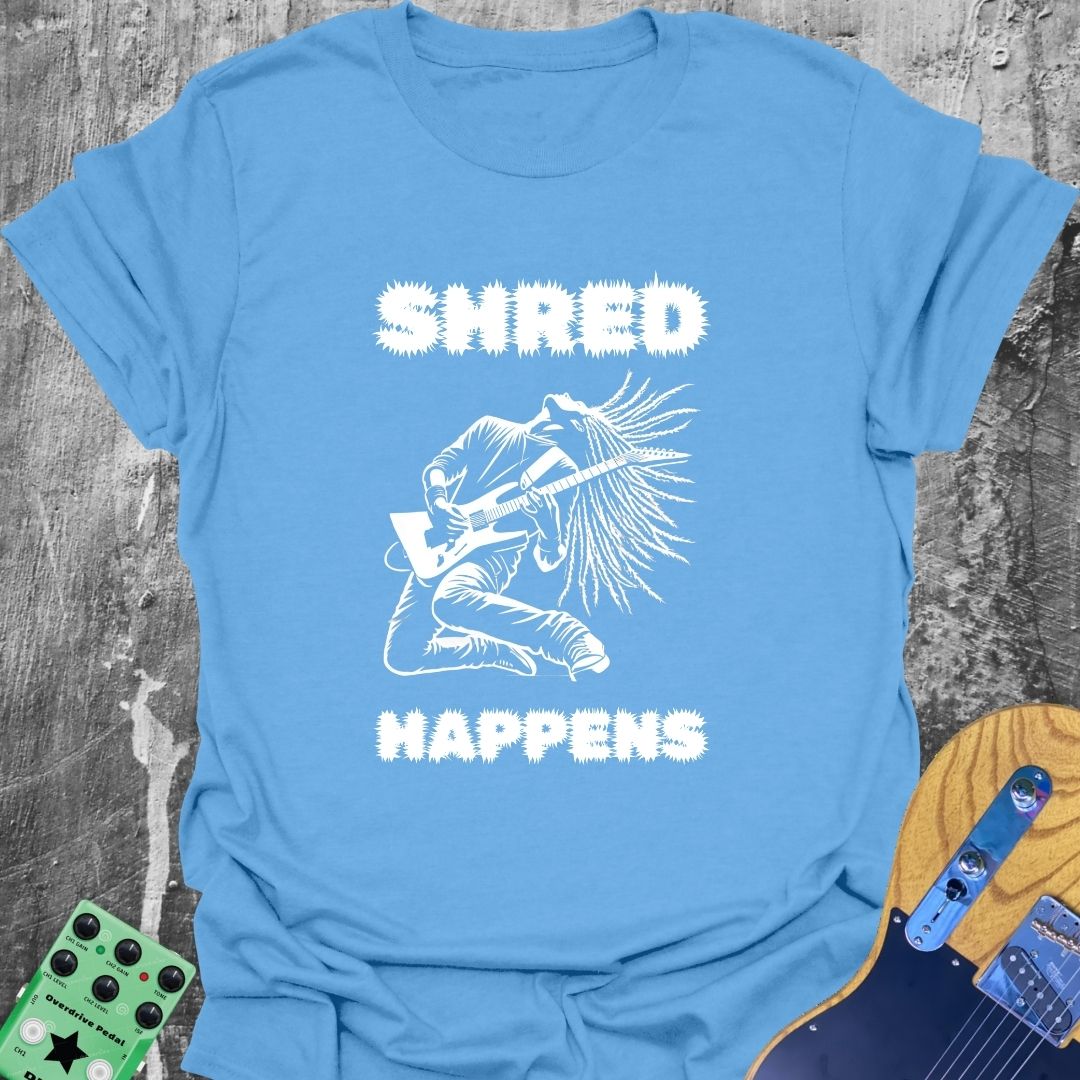 Shred Happens Edgy Guitarist T-Shirt