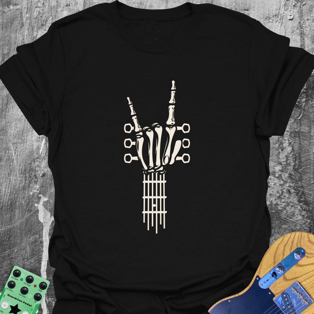 Skeleton Horns Guitarist T-Shirt