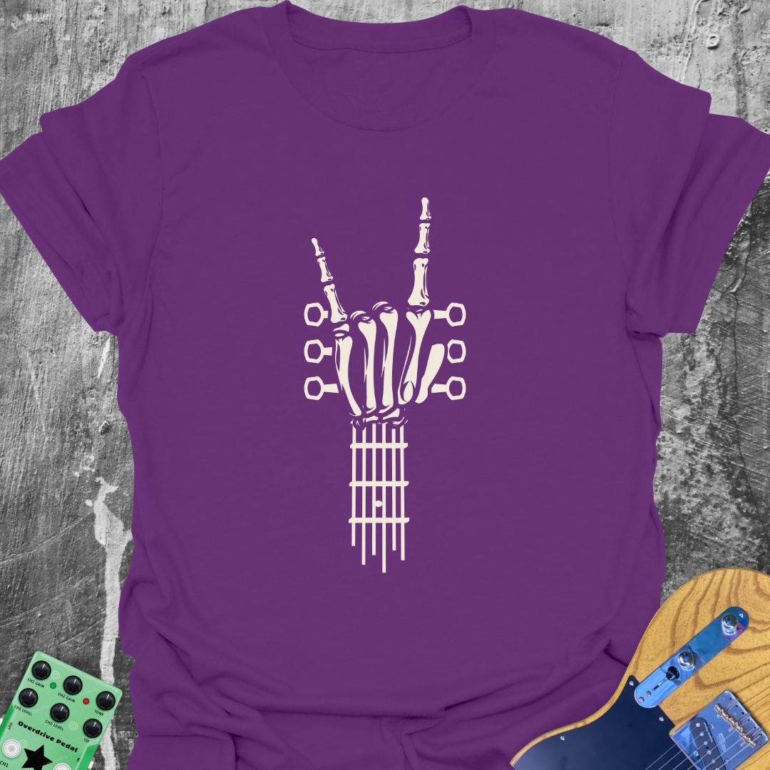 Skeleton Horns Guitarist T-Shirt