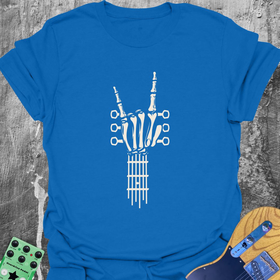 Skeleton Horns Guitarist T-Shirt