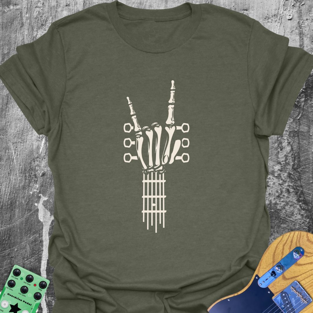 Skeleton Horns Guitarist T-Shirt