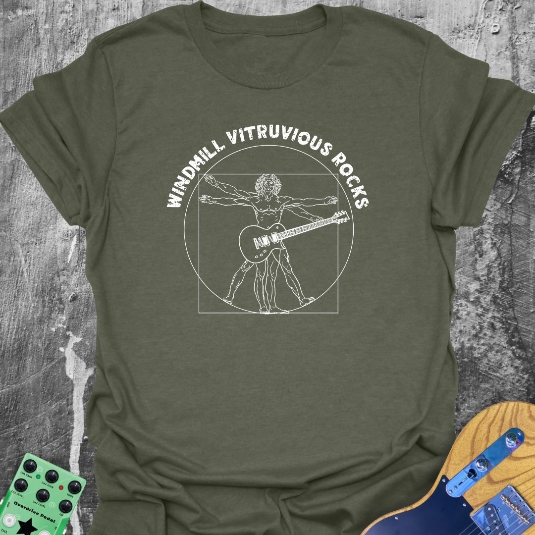 Vitruvious Windmill Shredder T-Shirt